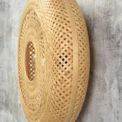 Good & Mojo Appliques Murales Et Spots Applique Murale En Bambou Naturel D60 -Luminaires Soldes applique murale en bambou naturel d60 5