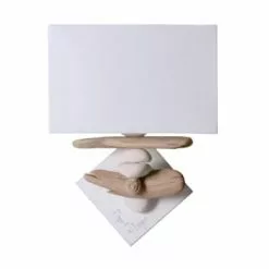 Coc'art Appliques Murales Et Spots Applique Murale En Bois Blanc -Luminaires Soldes applique murale en bois blanc 8