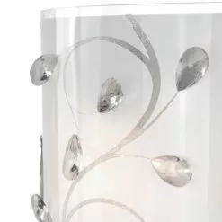 Globo Appliques Murales Et Spots Applique Murale En Métal Argente -Luminaires Soldes applique murale en metal argente 6