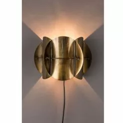 Dutchbone Appliques Murales Et Spots Applique Murale En Métal Laiton -Luminaires Soldes applique murale en metal laiton 2