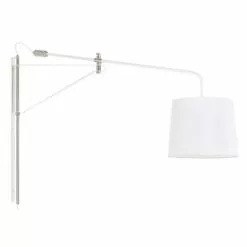 Markslöjd Appliques Murales Et Spots Applique Murale En Tissu Blanc -Luminaires Soldes applique murale en tissu blanc 5