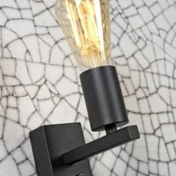 It's About Romi Appliques Murales Et Spots Applique Noire Avec Tablette H25cm -Luminaires Soldes applique noire avec tablette h25cm 4