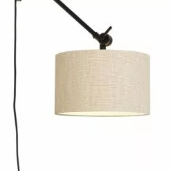 It's About Romi Appliques Murales Et Spots Applique Noire Flexible Et Abat-jour L65cm -Luminaires Soldes applique noire flexible et abat jour l65cm 5