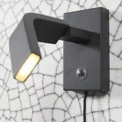 It's About Romi Appliques Murales Et Spots Applique Noire H14cm -Luminaires Soldes applique noire h14cm 2