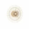 Maisons Du Monde Appliques Murales Et Spots Applique Style Soleil En Rotin Beige Et Verre D30
