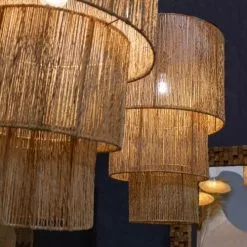 Pirouette Paris Suspensions Cache-ampoule En Jute -Luminaires Soldes cache ampoule en jute 3