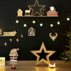 Maisons Du Monde Décorations à Poser De Noël Déco De Noël Maison Lumineuse -Luminaires Soldes deco de noel maison lumineuse 1000 5 14 184965 6