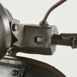 Maisons Du Monde Guirlandes Et Décorations Lumineuses Déco Murale Lumineuse Scooter En Métal Noir 53x123 -Luminaires Soldes deco murale lumineuse scooter en metal noir 53x123 1000 8 12 189473 4