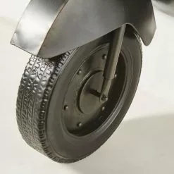 Maisons Du Monde Guirlandes Et Décorations Lumineuses Déco Murale Lumineuse Scooter En Métal Noir 53x123 -Luminaires Soldes deco murale lumineuse scooter en metal noir 53x123 1000 8 12 189473 5