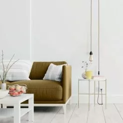 Hoopzi Suspensions Fil électrique Sectionnable En Tissu Luminaire Laiton 4,5m -Luminaires Soldes fil electrique sectionnable en tissu luminaire laiton 4 5m 2