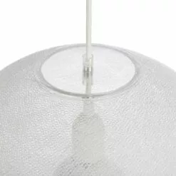 La Case De Cousin Paul Suspensions Globe Blanc D36cm -Luminaires Soldes globe blanc d36cm 1