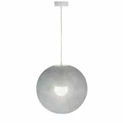 La Case De Cousin Paul Suspensions Globe Light Acier Ø 36cm -Luminaires Soldes globe light acier oe 36cm 3