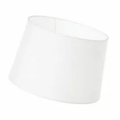 Unimasa Lampes à Poser Grand Abat-jour Blanc