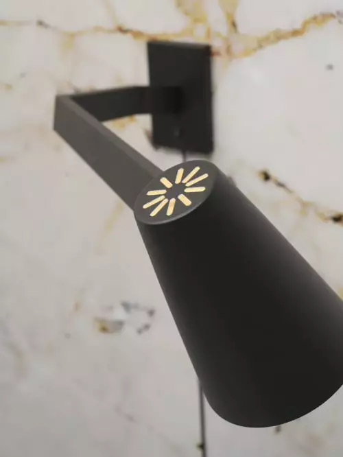 It's About Romi Appliques Murales Et Spots Grande Applique Noire H25cm 3 It's About Romi Appliques Murales Et Spots Grande Applique Noire H25cm – Image 3