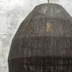 Good & Mojo Suspensions Grande Suspension En Jute D60cm -Luminaires Soldes grande suspension en jute d60cm 1