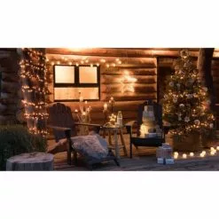 Maisons Du Monde Guirlandes Et Cimiers Guirlande électrique L100 -Luminaires Soldes guirlande electrique l100 1000 12 38 152927 3