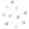 Maisons Du Monde Guirlandes Et Décorations Lumineuses Guirlande Lumineuse 10 LED Boules Multicolores L180