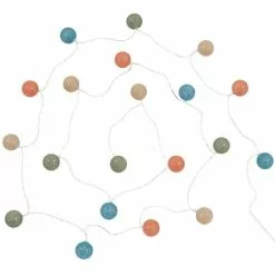 Maisons Du Monde Guirlandes Et Décorations Lumineuses Guirlande Lumineuse Tricolore 20 LED L360