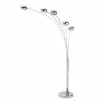 Maisons Du Monde Lampadaires Lampadaire 5 Branches En Métal Chromé H198