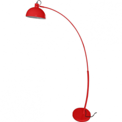 ATHM DESIGN Lampadaires Lampadaire Abat Jour Et Pied Métal Blanc -Luminaires Soldes lampadaire abat jour et pied metal rouge 2
