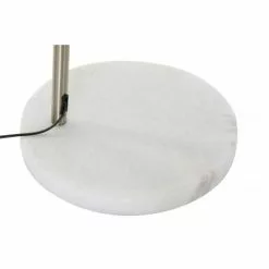 Wadiga Lampadaires Lampadaire Arc Doré Avec Base Ronde Blanche H195cm -Luminaires Soldes lampadaire arc dore avec base ronde blanche h195cm 3
