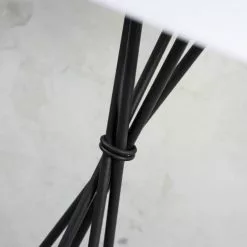 It's About Romi Lampadaires Lampadaire Avec Pieds Noirs Et Abat-jour Noir H175cm -Luminaires Soldes lampadaire avec pieds noirs et abat jour noir h175cm 2