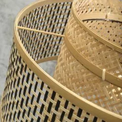 Good & Mojo Lampadaires Lampadaire Bambou Noir H176cm -Luminaires Soldes lampadaire bambou noir h176cm 10