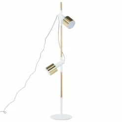 Beliani Lampadaires Lampadaire Blanc