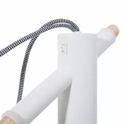 Beliani Lampadaires Lampadaire Blanc -Luminaires Soldes lampadaire blanc 3