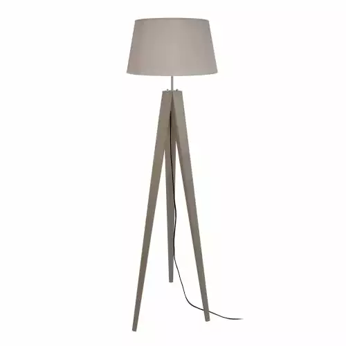Tosel Lampadaires Lampadaire Bois Taupe 1 Tosel Lampadaires Lampadaire Bois Taupe