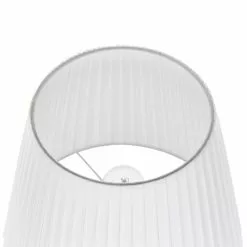 Beliani Lampes à Poser Lampadaire Cuivré Et Blanc En Métal -Luminaires Soldes lampadaire cuivre et blanc en metal 2