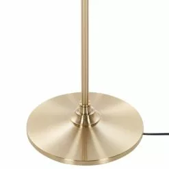 Beliani Lampes à Poser Lampadaire Cuivré Et Blanc En Métal -Luminaires Soldes lampadaire cuivre et blanc en metal 5