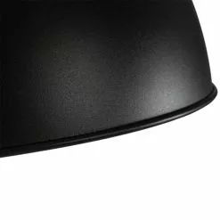 QAZQA Lampadaires Lampadaire En Acier Noir -Luminaires Soldes lampadaire en acier noir 14