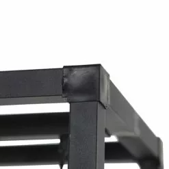 QAZQA Lampadaires Lampadaire En Acier Noir -Luminaires Soldes lampadaire en acier noir 26