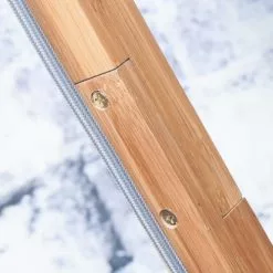 Good & Mojo Lampadaires Lampadaire En Bambou Abat-jour En Lin Gris Clair, H. 174cm -Luminaires Soldes lampadaire en bambou abat jour en lin gris clair h 174cm 3