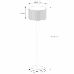 Lucide Lampadaires Lampadaire En Bois -Luminaires Soldes lampadaire en bois 8