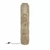 Pomax Lampadaires Lampadaire En Fibre Naturelle H120cm Naturel