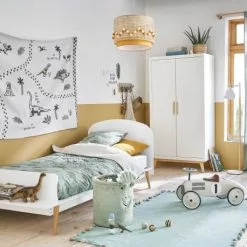 Maisons Du Monde Lampadaires Enfant Lampadaire En Hévéa Et Métal Blanc -Luminaires Soldes lampadaire en hevea et metal blanc 1000 1 5 171344 19