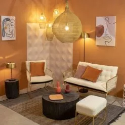 Pirouette Paris Lampadaires Lampadaire En Marbre Et Métal Noir Et Doré H160 -Luminaires Soldes lampadaire en marbre et metal noir et dore h160 3