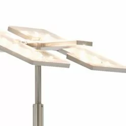 Brilliant Lampadaires Lampadaire En Métal Argenté -Luminaires Soldes lampadaire en metal argente 10