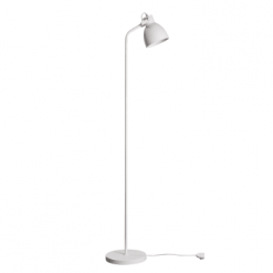 Dyberg Larsen Lampadaires Lampadaire En Métal Noir Mat, H 149,5 Cm D 15 Cm -Luminaires Soldes lampadaire en metal blanc mat h 149 5 cm d 15 cm