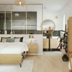 Maisons Du Monde Lampadaires Lampadaire En Métal Doré Globe En Verre Fumé H146 -Luminaires Soldes lampadaire en metal dore globe en verre fume h146 1000 2 17 201163 5