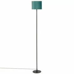 Maisons Du Monde Lampadaires Lampadaire En Métal Et Abat-jour Vert H145