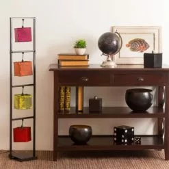 Maisons Du Monde Lampadaires Lampadaire En Métal Et Cuir De Chèvre Multicolore H 125 Cm -Luminaires Soldes lampadaire en metal et cuir de chevre multicolore h 125 cm 1000 6 35 130702 5