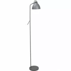 Wadiga Lampadaires Lampadaire En Métal Gris H155cm -Luminaires Soldes lampadaire en metal gris h155cm 3