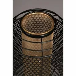 Dutchbone Lampadaires Lampadaire En Métal H111cm Noir -Luminaires Soldes lampadaire en metal h111cm noir 5