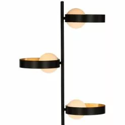 Keria Lampadaires Lampadaire En Métal Noir -Luminaires Soldes lampadaire en metal noir 26