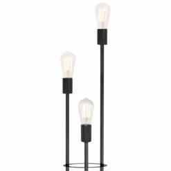 Globo Lampadaires Lampadaire En Métal Noir -Luminaires Soldes lampadaire en metal noir 31