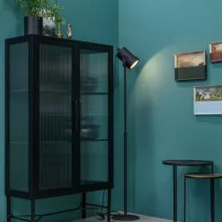 Woood Lampadaires Lampadaire En Métal Noir -Luminaires Soldes lampadaire en metal noir 46