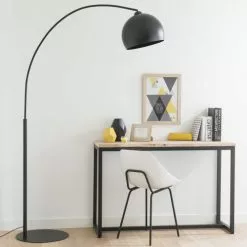 Maisons Du Monde Lampadaires Lampadaire En Métal Noir H 190 Cm -Luminaires Soldes lampadaire en metal noir h 190 cm 1000 0 0 154734 11